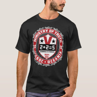 Camiseta George Orwell 1984 Dystopia Ministério Da Verdade