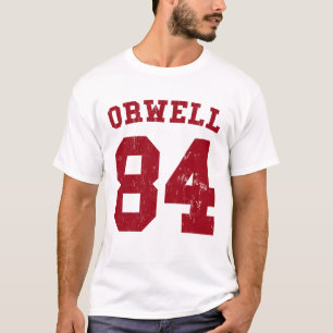 Camiseta George Orwell 84 1984 jérseis