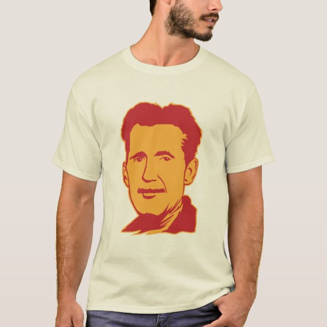 Camiseta George Orwell 84 1984 jérseis (Frente)