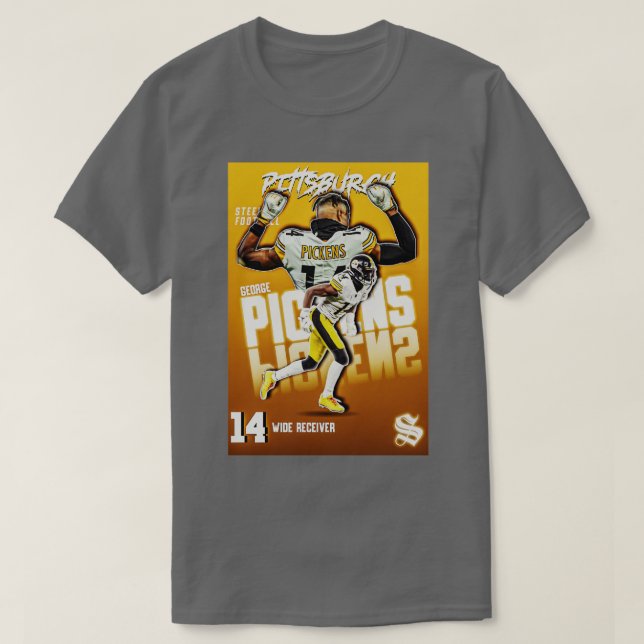 Camiseta George Pickens 14 (Frente do Design)