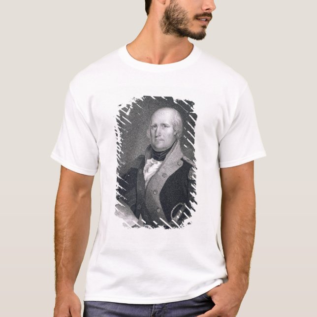 Camiseta George Rogers Clark (1752-1818) gravado por Thomas (Frente)