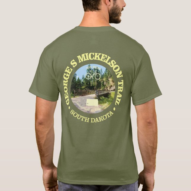 Camiseta George S Mickelson Trail, Dakota do Sul. (Verso)