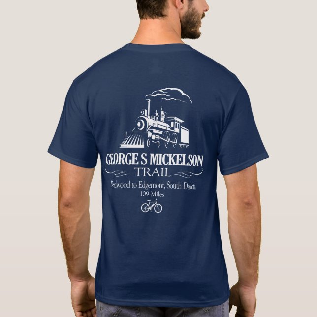 Camiseta George S Mickelson Trail (RT) (Verso)