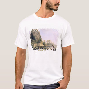 Camiseta George Stubbs   dois cavalheiros que vão um tiro,