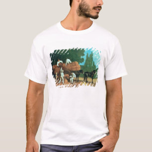 Camiseta George Stubbs o vagão da colheita