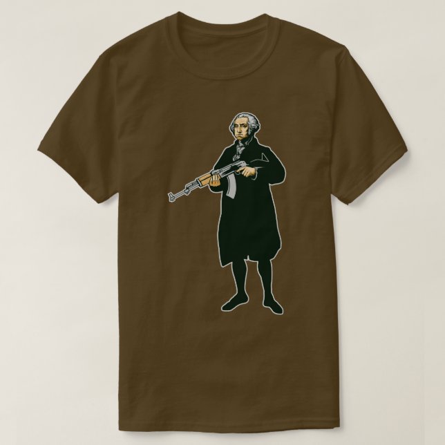 Camiseta George Washington (Frente do Design)