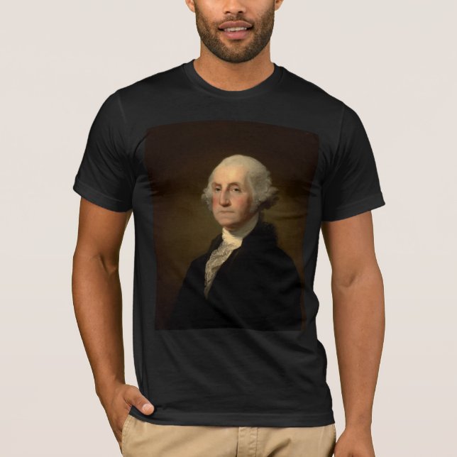 Camiseta George Washington 1rua presidente americano por St (Frente)