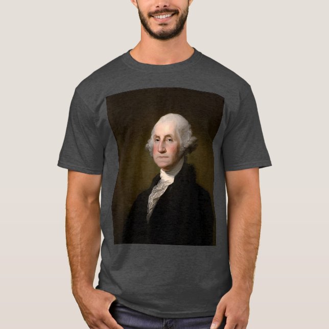 Camiseta George Washington 1rua Presidente dos Estados Unid (Frente)