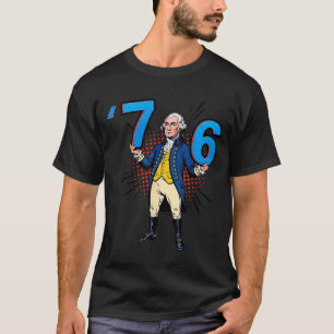 Camiseta George Washington 76 Yeeted Six Seven
