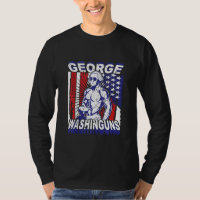 George Washington Body Building Usa Flag Muscle Gy