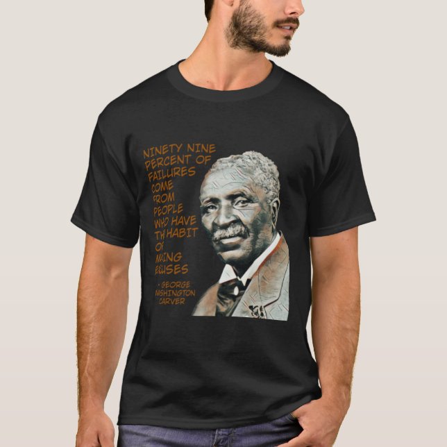 Camiseta George Washington Carver - 99% de (Frente)