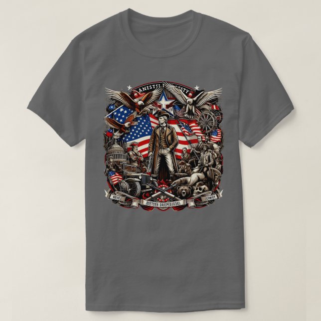Camiseta George Washington é a única traição se você Perder (Frente do Design)