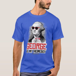 Camiseta George Washington é meu Ficar em casa