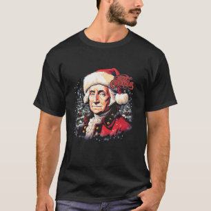 Camiseta George Washington Funny Felry Papais noeis de Nata