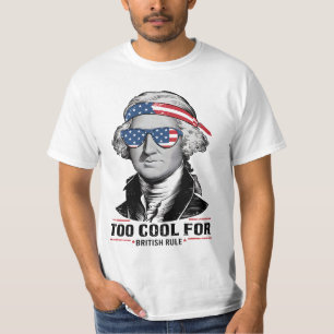 Camiseta George Washington Legaliza a Regra Britânica 4 de
