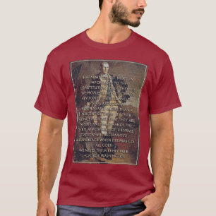 Camiseta George Washington: Os dentes da liberdade do