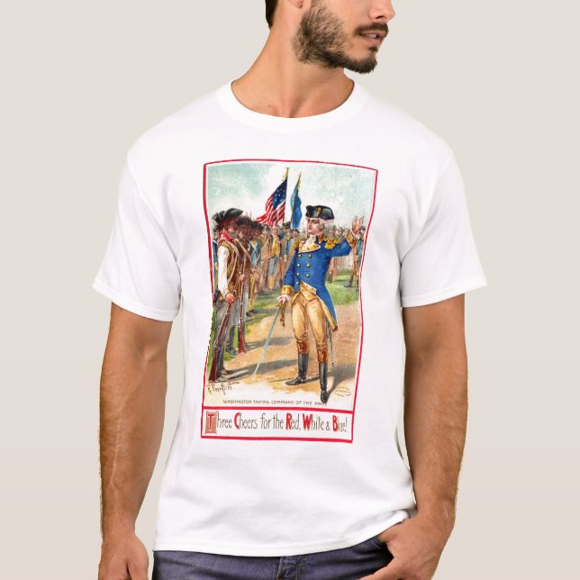 Camiseta George Washington Patriotic (Frente)