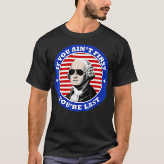 Camiseta George Washington Sunglasses 4th of July 