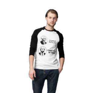 Camiseta George Washington vs Donald Trump