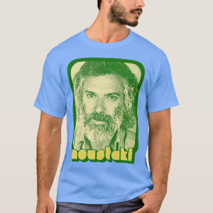 Camiseta Georges Moustaki Retro Style Fan Art Design 1