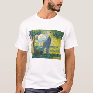 Camiseta Georges Pierre Seurat o jardineiro