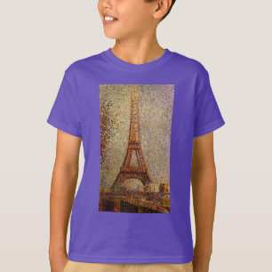 Camiseta Georges Seurat: A Torre Eiffel (1889)