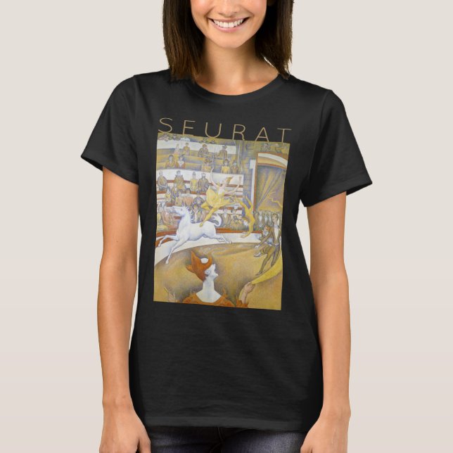 Camiseta Georges Seurat  The Circus  for Artists (Frente)