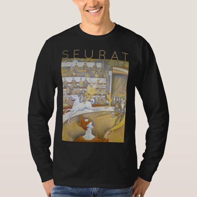 Camiseta Georges Seurat  The Circus  for Artists (Frente)