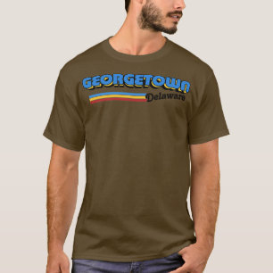 Camiseta Georgetown Delaware Estilo Retro Design