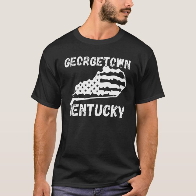 Camiseta Georgetown KY Kentucky  Kentucky Cities (Frente)