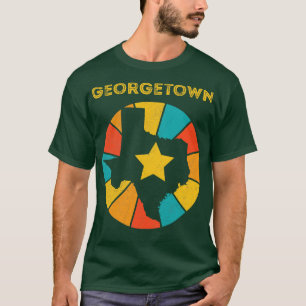 Camiseta Georgetown Texas Vintage angustiou Souvenir 1