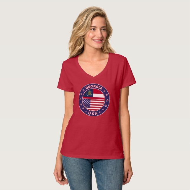 Camiseta Geórgia (Frente Completa)