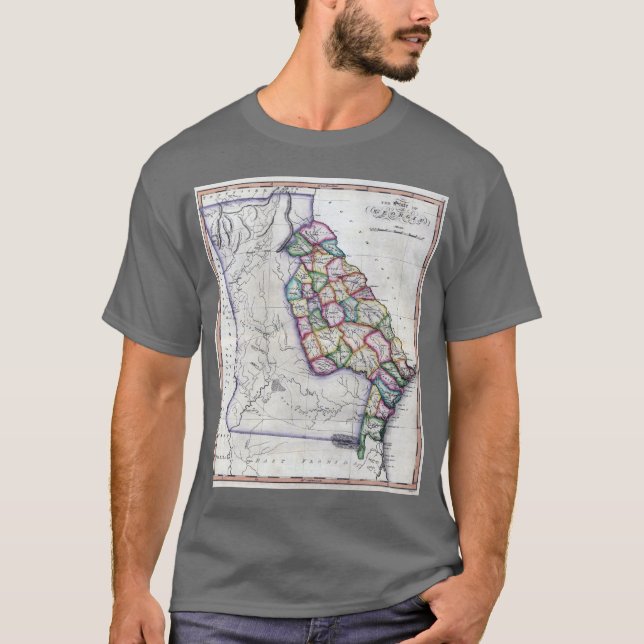 Camiseta Geórgia 1822 (Frente)