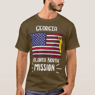 Camiseta Georgia Atlanta North Mormon LDS Mission Gift