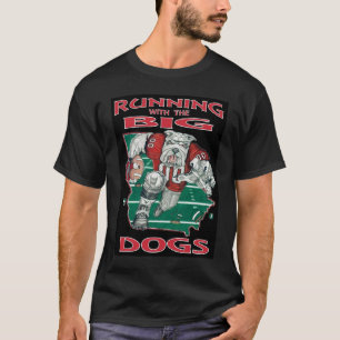 Camiseta Georgia Big Dogs-Black
