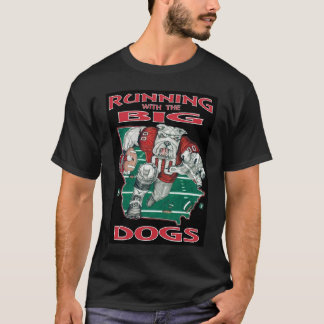 Camiseta Georgia Big Dogs-Black