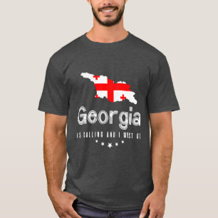 Camiseta Georgia está chamando e eu tenho que ir