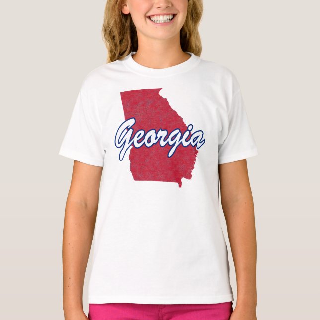 Camiseta Geórgia (EUA) (Frente)