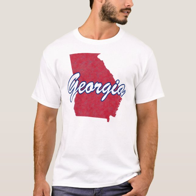 Camiseta Geórgia (EUA) (Frente)