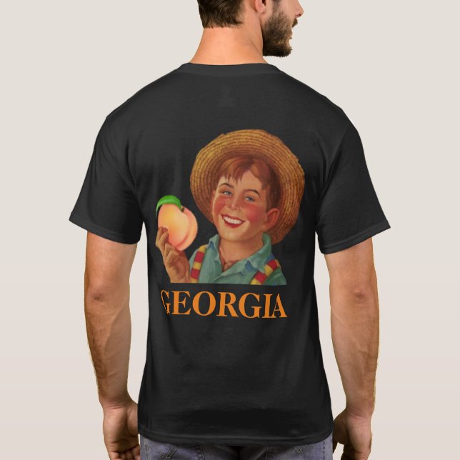 Camiseta Georgia FARMER (Retro Clássico) (Verso)