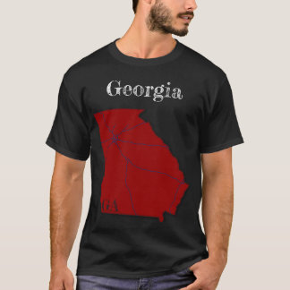 Camiseta Georgia InterStates [Red Berry Design]