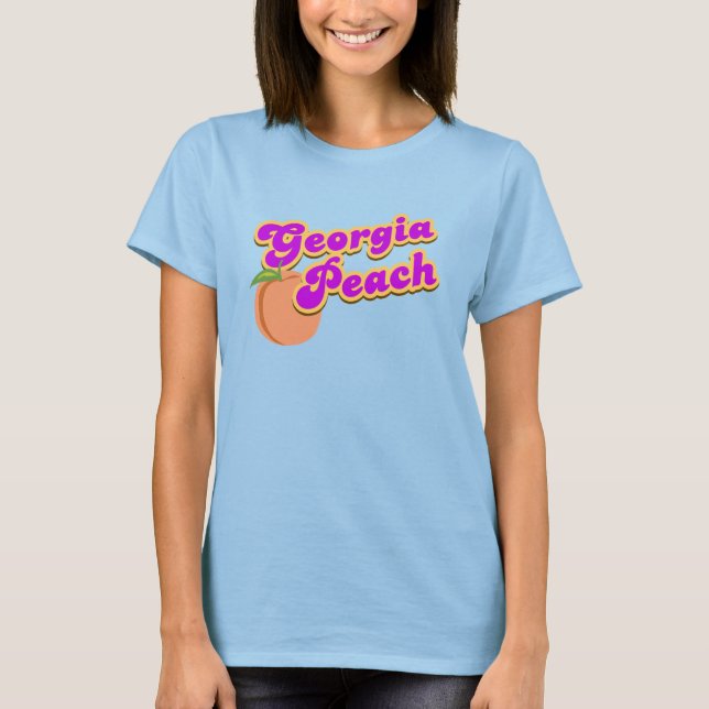 Camiseta Georgia Peach (Frente)