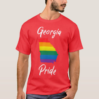 Camiseta Georgia Pride LGBT Gay Lesbian Bisexual Gift