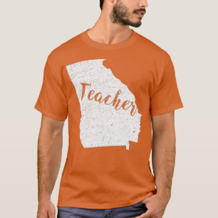 Camiseta Georgia Vintage Home Equipe de Professores do Esta