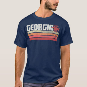 Camiseta GeorgiaVintage Retro 70s 80s 90s Gift Beach Palm T