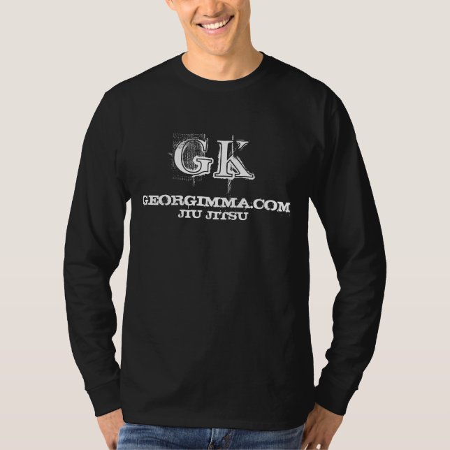 Camiseta GEORGIMMA.COM, JIU JITSU, GK - personalizado (Frente)