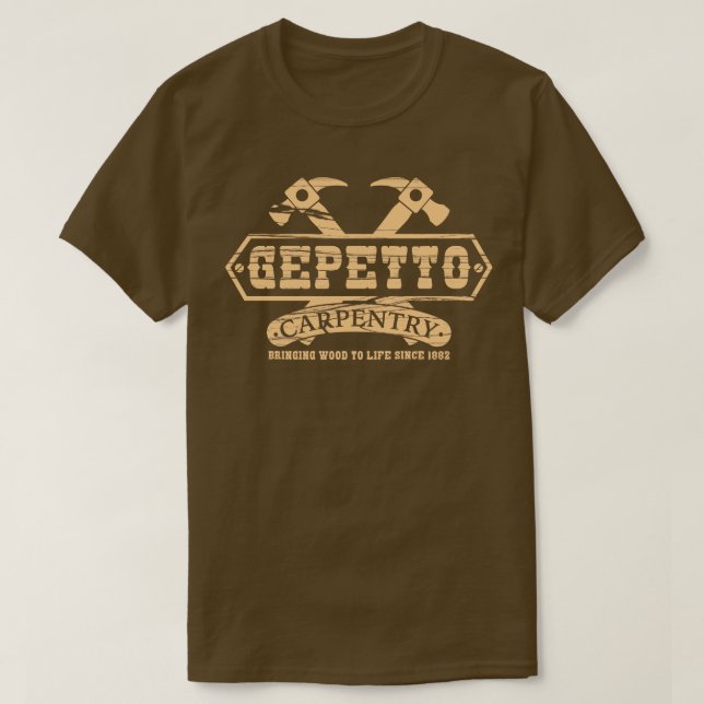 Camiseta Gepetto (Frente do Design)