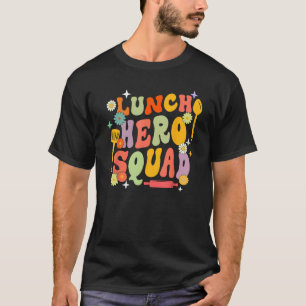 Camiseta Geração de Cafés Engraçados no Quadrado de Almoço