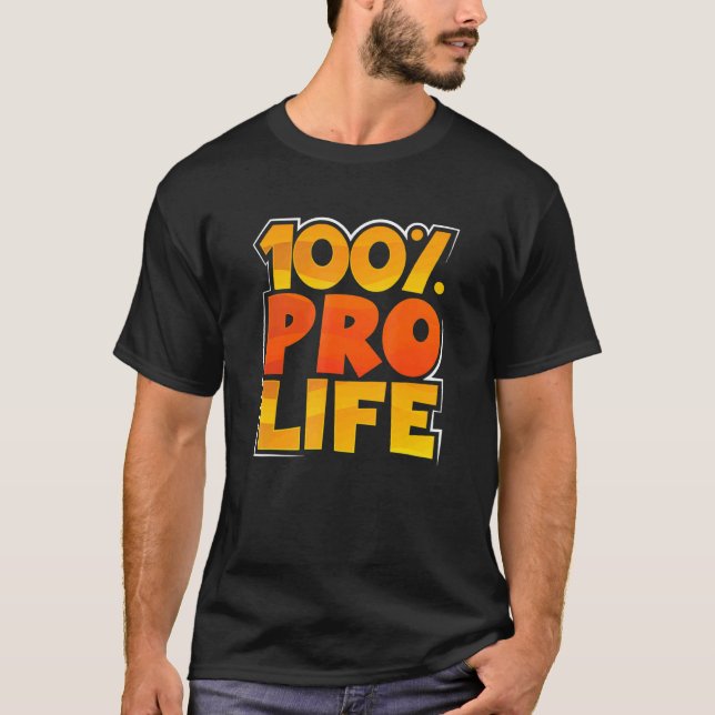 Camiseta Geração de vida Pro Christian Mãe Anti-Aborto 10 (Frente)