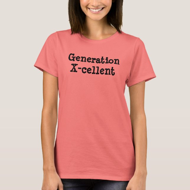 Camiseta Geração de X-cellent (Frente)